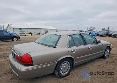 2003 Mercury Grand Marquis Gs from USA, damaged, VIN 2MEFM74W13X661949